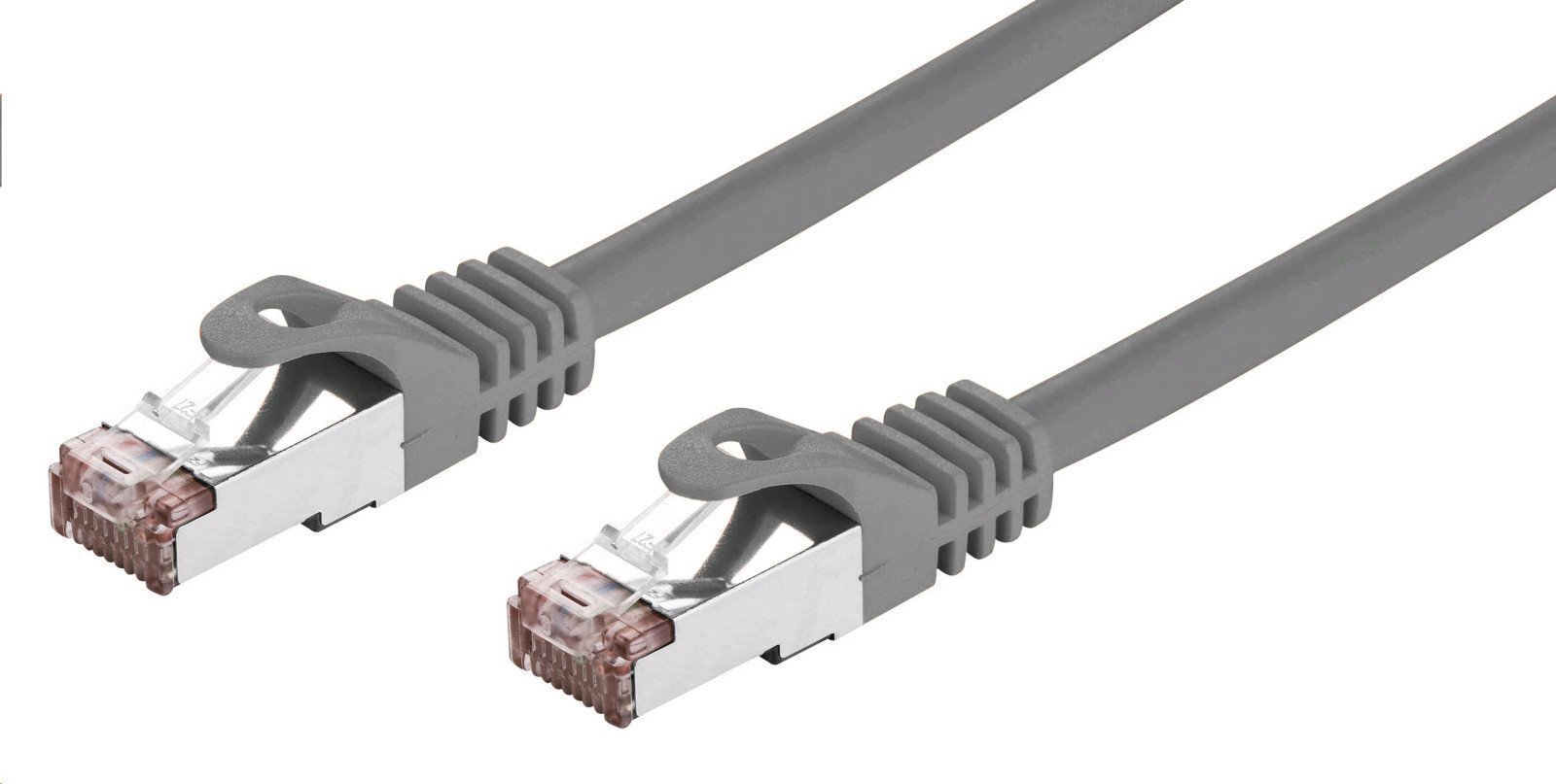C-Tech C-TECH kabel patchcord Cat6, FTP, šedý, 3m CB-PP6F-3