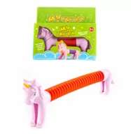 Zabawki sensoryczne - Jednorożec Pop Tube Sensoryczna Zabawka Rozciągana - miniaturka - grafika 1