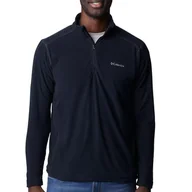 Bluzy sportowe męskie - Bluza Columbia Klamath Range II Half Zip 1352472010 - czarna - miniaturka - grafika 1