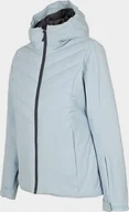 Kurtki narciarskie - 4f Kurtka damska H4Z22-KUDN003 Jasny niebieski r.L - miniaturka - grafika 1