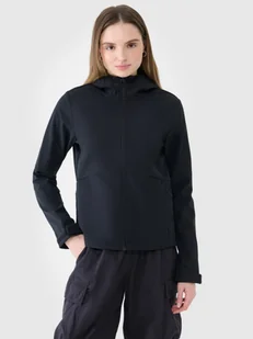 Damski softshell 4F 4FWSS25TSOFF320 - czarny - Kurtki damskie - miniaturka - grafika 1