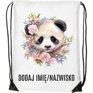 Worki na buty - Worek na buty z imieniem do przedszkola szkoły WOREKE - miniaturka - grafika 1