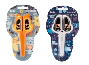 Nożyczki szkolne Animal Planet 13,6cm M&G - Nożyczki dla dzieci - miniaturka - grafika 1