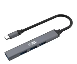 Silver Monkey USB-C - 1x USB 3.0 + 3x USB 2.0 - Huby USB - miniaturka - grafika 1