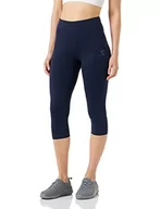 Legginsy - Diadora L.Legginsy 3/4 Core, Classic Navy, XXL Kobiety, Klasyczna marynarka wojenna, XXL - miniaturka - grafika 1