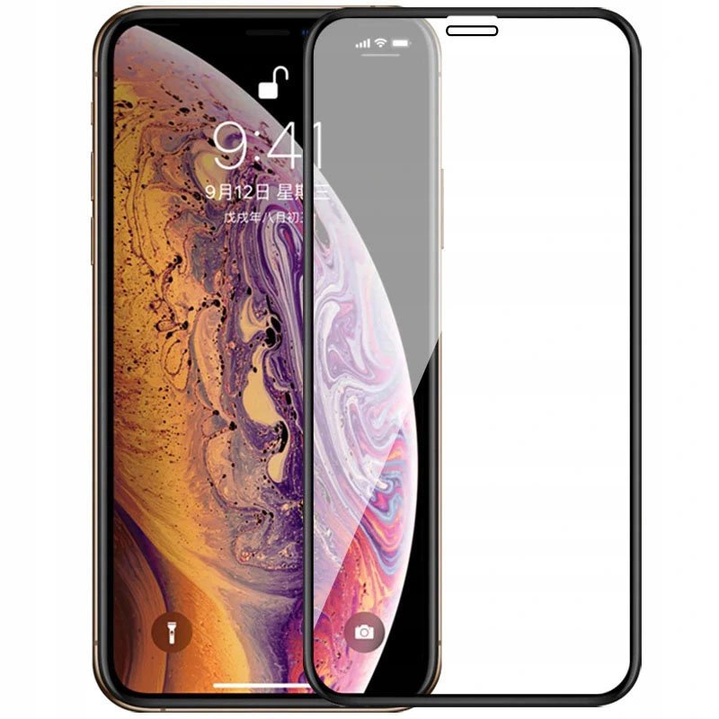 Pełne Szkło Hartowane Cały Ekran iPhone 12 Pro Max