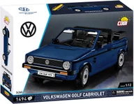 Klocki - Cobi Volkswagen, Samochód, Golf Cabriolet 1494 Kl., Cobi-24360 - miniaturka - grafika 1