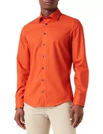 Koszule męskie - Seidensticker Męska koszula 653760, pomarańczowa, 40 - miniaturka - grafika 1
