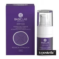 Serum do twarzy - BasicLab BasicLab Redukcja i Stymulacja Korygujące serum z retinalem 0,07%, fitosfingozyną i karnozyną 15 ml - miniaturka - grafika 1