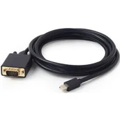Kable komputerowe i do monitorów - Gembird Kabel CC-mDPM-VGAM-6 (Mini DisplayPort M - D-Sub (VGA) M; 1,8m; kolor czarny) 2_207666 - miniaturka - grafika 1