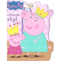 Świnka Peppa Przyjaciele z bajki Królewski styl Nowa - Kolorowanki, wyklejanki - miniaturka - grafika 2
