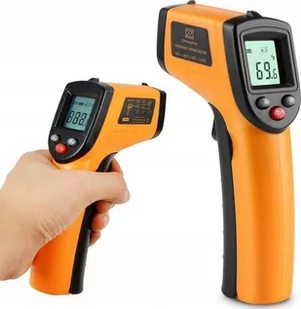 Termometr Verk Pirometr termometr laserowy bezdotykowy -50 +380°c uniwersalny - Termometry - miniaturka - grafika 1