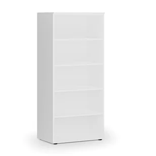 Regał biurowy PRIMO WHITE, 1781 x 800 x 500 mm, biały - Inne meble biurowe - miniaturka - grafika 1