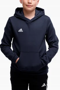 adidas bluza dziecięca z kapturem dresowa sportowa hoodie Entrada 22 r. 116 - Bluzy dla dziewczynek - miniaturka - grafika 1