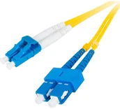 Kable światłowodowe - Patchcord Światłowodowy Getfort Sm Sc/Upc-Lc/Upc Duplex 5M - miniaturka - grafika 1