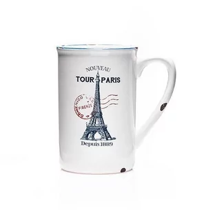 Retro Porcelanowy kubek Paris - Kubki - miniaturka - grafika 1