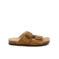 Kapcie damskie - Scholl Jackie 2 x Straps, kapcie damskie, 37 EU, Brązowy, 37 EU - miniaturka - grafika 1