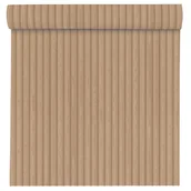 Tapety - Tapeta Wałek drewno brązowa winylowa na flizelinie - miniaturka - grafika 1