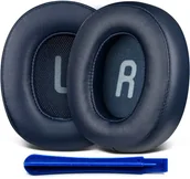 Akcesoria do słuchawek - LITAGO NAUSZNIKI GĄBKI PADY do JBL TUNE 700BT 700BTNC 710BT 720BT 750BTNC niebiesk - miniaturka - grafika 1