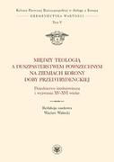 Historia świata - Między teologią a duszpasterstwem powszechnym na ziemiach Korony doby przedtrydenckiej - Walecki Wacław - miniaturka - grafika 1