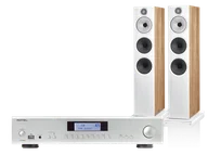 Zestawy stereo - Rotel A14 MKII (srebrny) + 603 S3 (dąb) - miniaturka - grafika 1