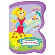 Książki edukacyjne - Olesiejuk Sp. z o.o. Wróżki. Królestwo kwiatów. Kolorowanka z naklejkami Ina Katkauskaite - miniaturka - grafika 1