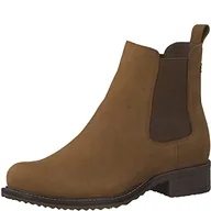 Botki damskie - Tamaris Damskie sztyblety 1-25422-29, czarne, 36 EU - miniaturka - grafika 1