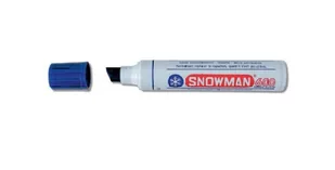 Marker Snowman Jumbo 600 Niebieski - Zakreślacze - miniaturka - grafika 1