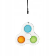 Zabawki sensoryczne - FIDGET SPINNER SIMPLE DIMPLE ZABAWKA SENSORYCZNA ANTYSTRESOWA GNIOTEK - miniaturka - grafika 1