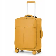 Walizki - PUCCINI Walizka Podróżna Kabinowa Miękka Na Kółkach Nylon EM50251C-6 Żółta - miniaturka - grafika 1