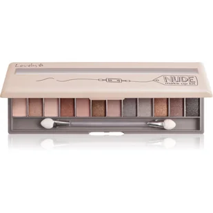 Lovely Lovely Paleta 12 Cieni Nude Make Up Kit LOV-6549 - Cienie do powiek - miniaturka - grafika 1