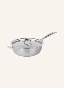 Le Creuset 3Ply 96201424001000 wielowarstwowy rondel pokrywką i powłoką zapobiegającą przywieraniu, 24 cm 96201424001000 - Patelnie - miniaturka - grafika 2