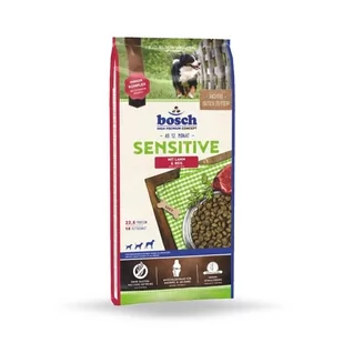 Bosch Petfood Karma Bosch Petfood Sensitive Lamb &amp Rice 15kg 4015598013727 4015598013727 - Sucha karma dla psów - miniaturka - grafika 3