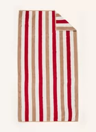 Ręczniki - Cawö Ręcznik Kąpielowy Coast Stripes rot - miniaturka - grafika 1