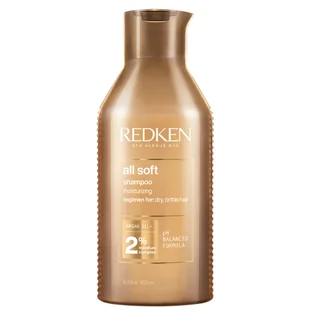 Redken All Soft szampon odżywczy do włosów suchych i łamliwych 500 ml - Szampony do włosów - miniaturka - grafika 2