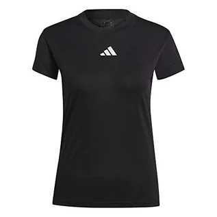 Koszulki i topy damskie - adidas Damska koszulka (Short Sleeve) Freelift Tee, Black, HS1660, XL - grafika 1