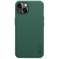 Etui i futerały do telefonów - Nillkin Obudowa dla telefonów komórkowych Super Frosted PRO na Apple iPhone 13 6902048222823) Zielony - miniaturka - grafika 1