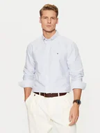 Koszule męskie - Tommy Hilfiger Koszula MW0MW36238 Niebieski Regular Fit - miniaturka - grafika 1