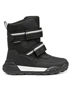 Buty dla chłopców - Geox Śniegowce J Trekkyup B Abx J56MBB 050FU C9999 M Czarny - miniaturka - grafika 1