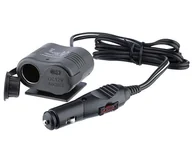 Akcesoria motoryzacyjne - Rozgałęziacz gniazda zapalniczki podwójny, Heavy Duty - miniaturka - grafika 1