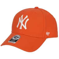 Czapki męskie - 47 Brand New York Yankees MVP Cap B-MVPSP17WBP-OR, Kobieta/Mężczyzna, Czapka z daszkiem, Pomarańczowy - miniaturka - grafika 1