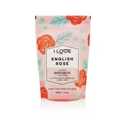 Kosmetyki do kąpieli - I Love Scented Bath Salts kojąco-relaksująca sól do kąpieli English Rose 500g - miniaturka - grafika 1