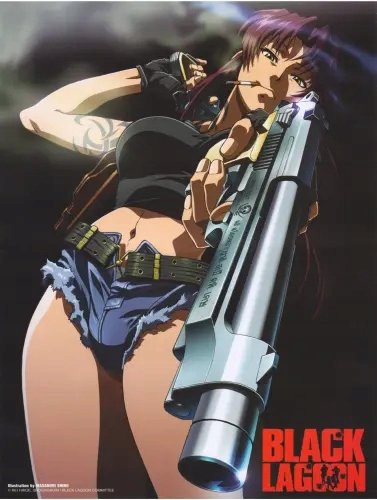 Plakat Anime Black Lagoon bl_002 A1+ (custom)