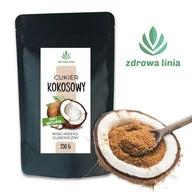 Cukier i słodziki - Cukier kokosowy naturalny 250 g zdrowy zamiennik cukru niskie IG 100 % natural - miniaturka - grafika 1