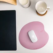 Podkładki pod mysz - Podkładka pod mysz komputerową  jednokolorowa - różowa/Accurate - miniaturka - grafika 1