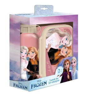 Lunch Box Bidon Aluminiowy, Pudełko Frozen - Bidony dla dzieci - miniaturka - grafika 1