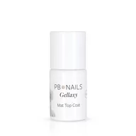 Lakiery hybrydowe - PB Nails, Top matowy Mat Top Coat, 10 ml - miniaturka - grafika 1