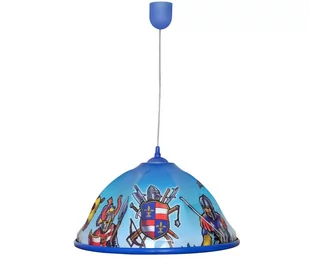 Żyrandol dziecięcy na lince KNIGHT 1xE27/60W/230V - Wyposażenie pokoiku dziecięcego - miniaturka - grafika 3