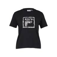 Koszulki i topy damskie - Damska Koszulka FILA BALE CROPPED TEE FAW0128-80009 – Czarny - miniaturka - grafika 1