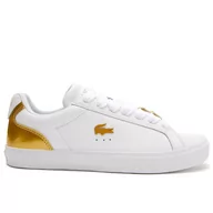 Buty sportowe damskie - Buty Lacoste Lerond Pro 123 1 CFA 745CFA0027-216 - białe - miniaturka - grafika 1